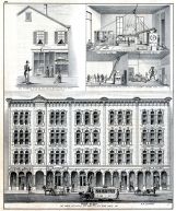 Rose's Block, Cal. Thomas, Optician Watch Maker, Joseph Strong, Coffe Spice Mills, Vigo County 1874
